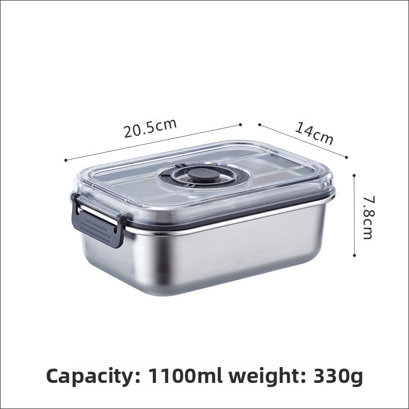 Stainless Steel Vacuum Food Storage Container