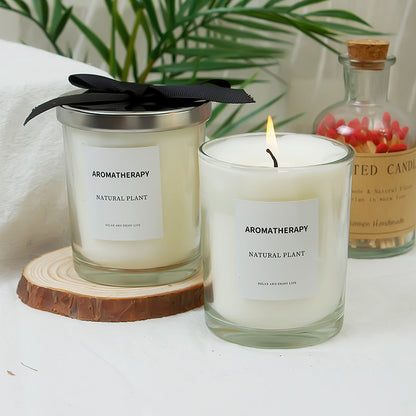Aromatherapy Soy Wax Candle in Glass Jar
