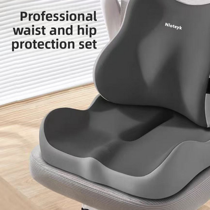 Ergonomic Memory Foam C-Cushion – Orthopedic Tailbone & Posture Relief for Gaming Chairs and Office Desks