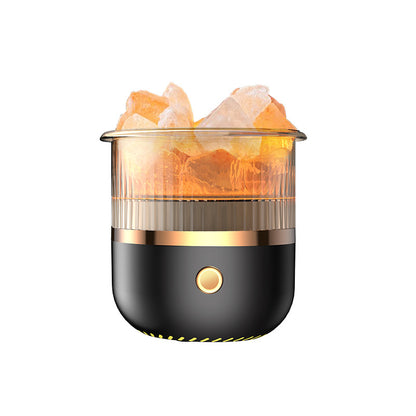 Luxury USB Flame Aroma Diffuser with Humidifier