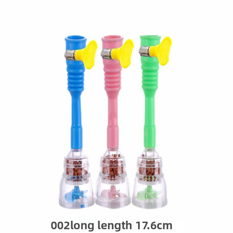 Kitchen Faucet Filter Extender Household Tap Water Purifier Anti-Splash Head Filter Purifier Artifact