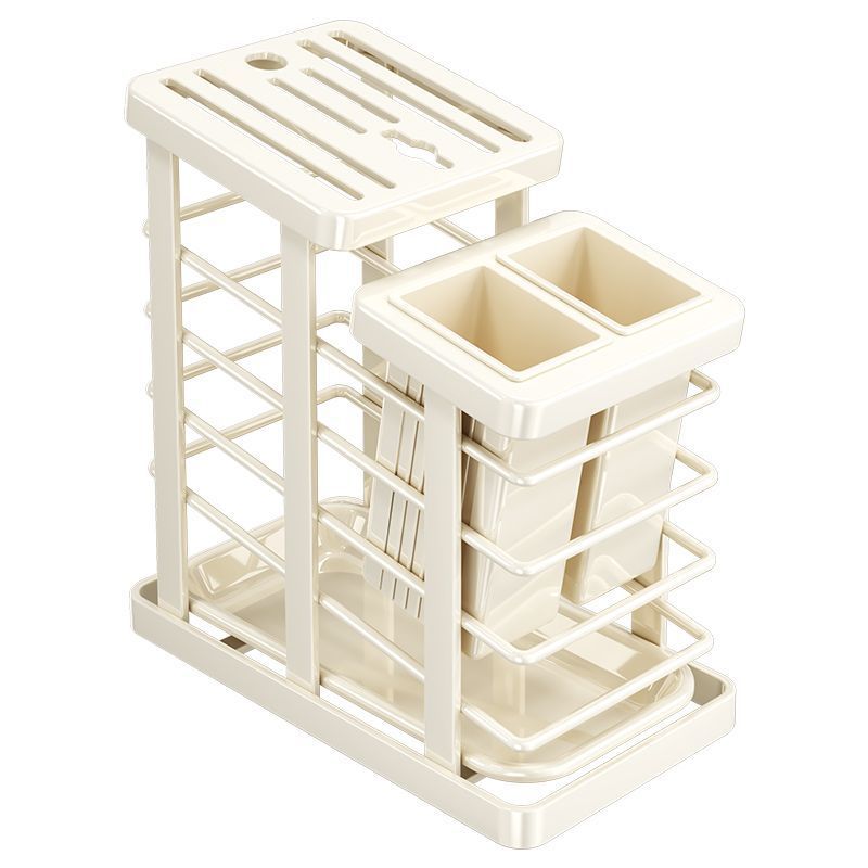 Multifunctional Kitchen Knife Holder with Chopstick Storage