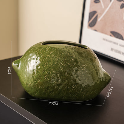 Decorative Ceramic Tissue Holder