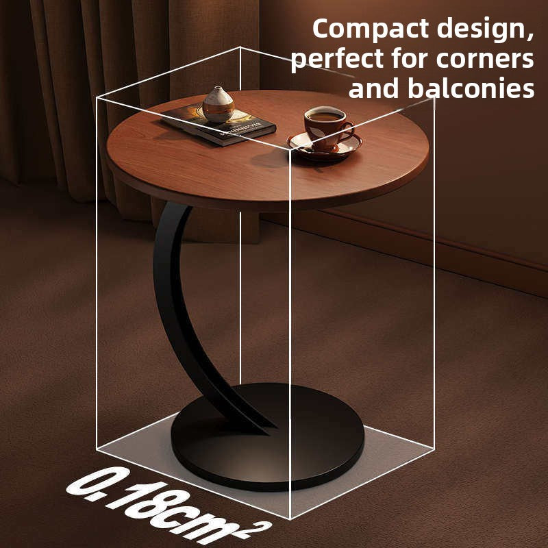 Round Side Table for Living Room and Bedroom