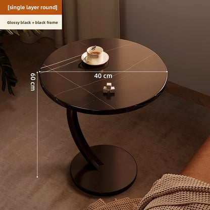Round Side Table for Living Room and Bedroom