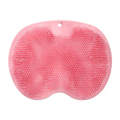 Wall-Mounted Foot and Back Scrub Pad with Strong Suction Cups
