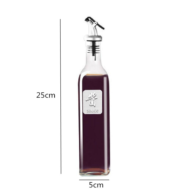 Glass Oil Dispenser Bottle Kitchen