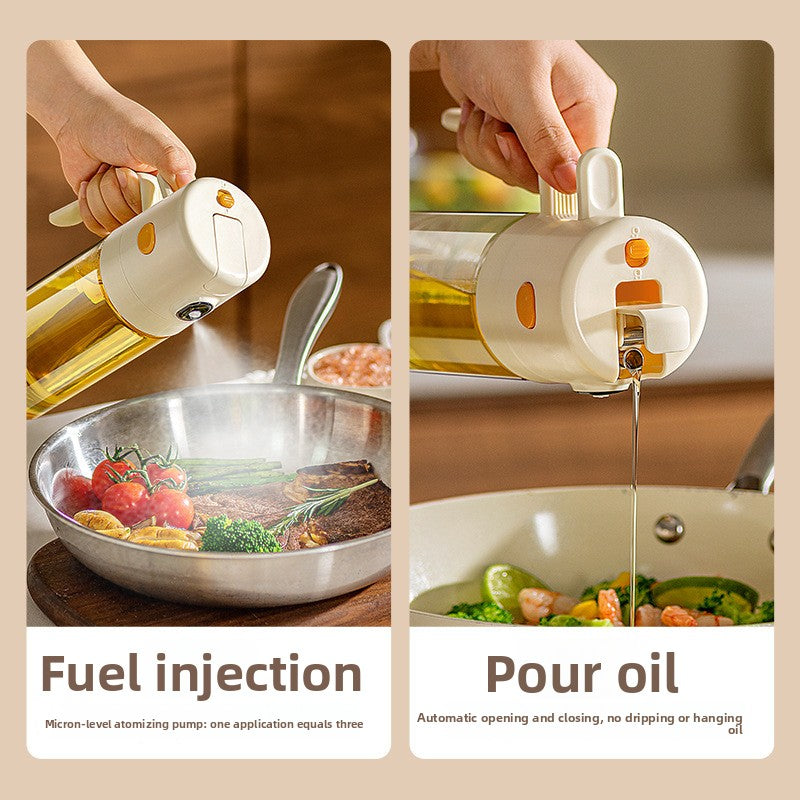 Glass Oil Dispenser Bottle