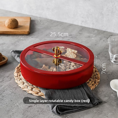 Luxury Sealed Snack Storage Fruit Plate Box
