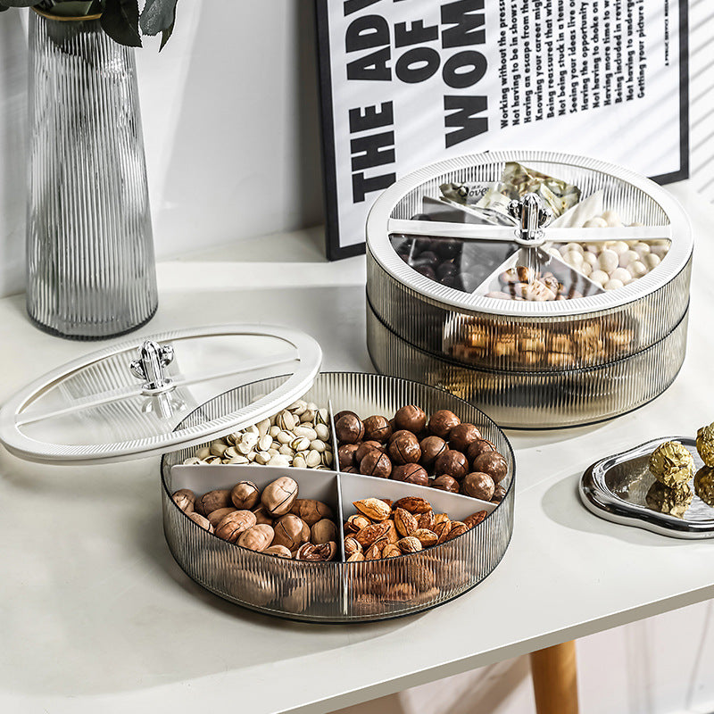 Luxury Sealed Snack Storage Fruit Plate Box