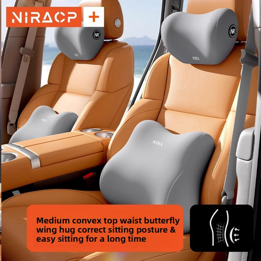 Luxury Ergonomic Lumbar Support Car Pillow
