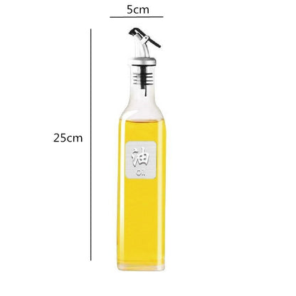 Glass Oil Dispenser Bottle Kitchen