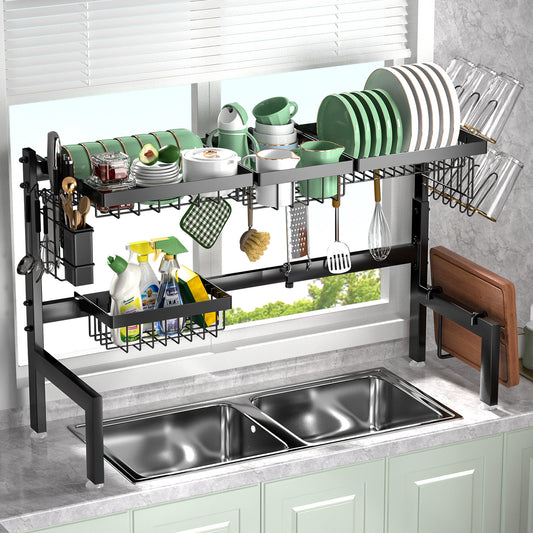 Retractable Kitchen Sink Storage Rack