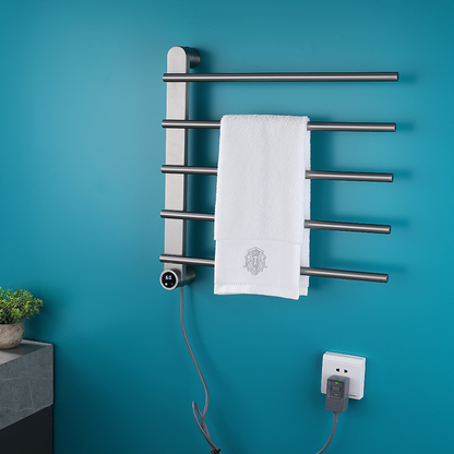 Electric Heated Bathroom Towel Rack