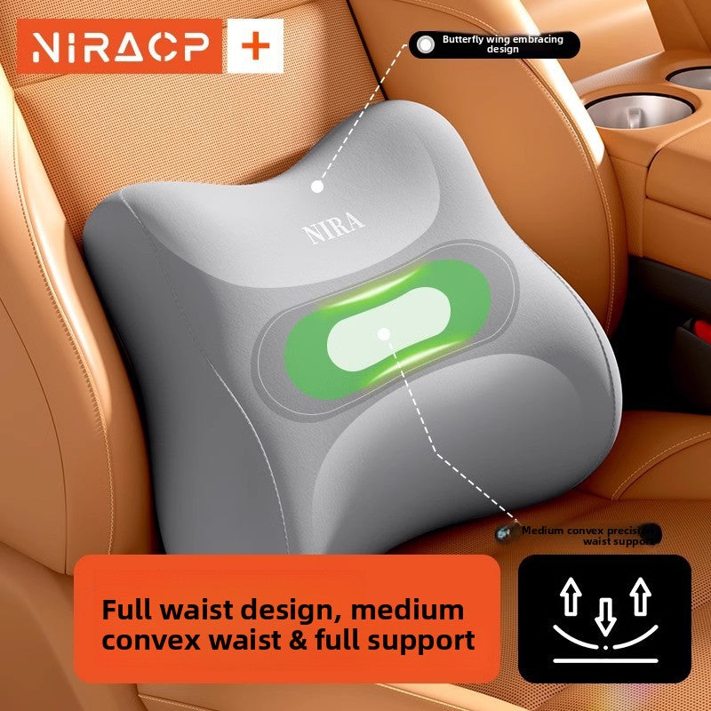 Luxury Ergonomic Lumbar Support Car Pillow