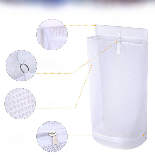 Bathroom storage mesh bag