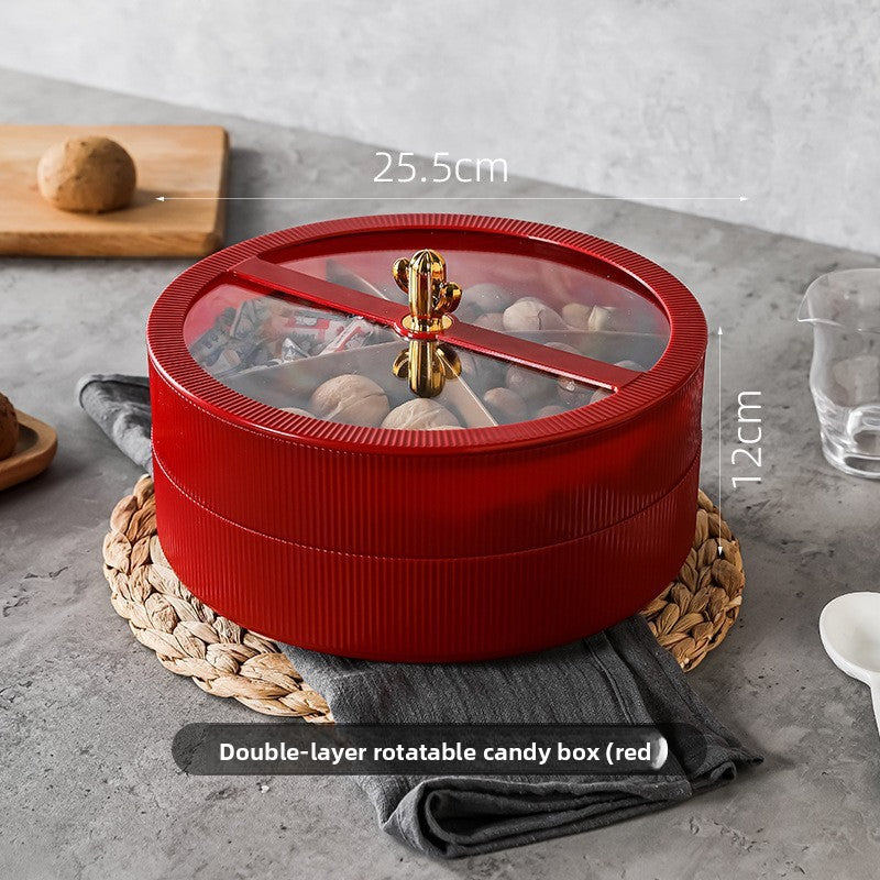 Luxury Sealed Snack Storage Fruit Plate Box