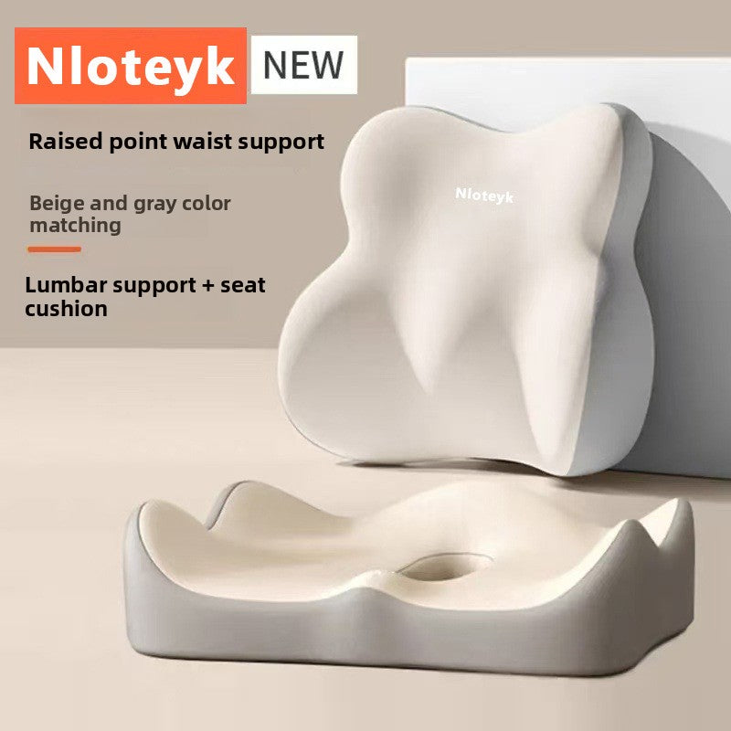 Ergonomic Memory Foam C-Cushion – Orthopedic Tailbone & Posture Relief for Gaming Chairs and Office Desks