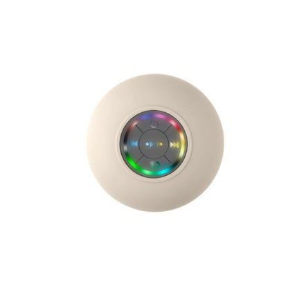 Bathroom waterproof Bluetooth speaker with large suction cup design
