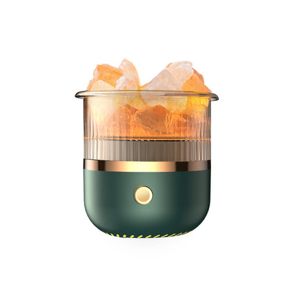 Luxury USB Flame Aroma Diffuser with Humidifier