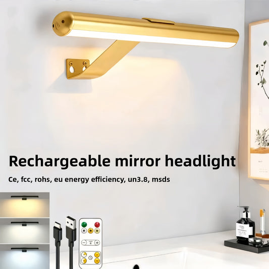 Rechargeable LED Bathroom Mirror Light