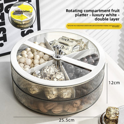 Luxury Sealed Snack Storage Fruit Plate Box
