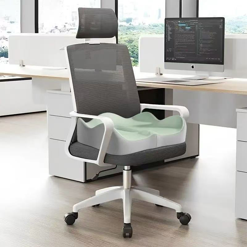 Ergonomic Memory Foam C-Cushion – Orthopedic Tailbone & Posture Relief for Gaming Chairs and Office Desks