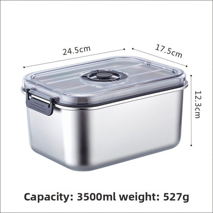 Stainless Steel Vacuum Food Storage Container