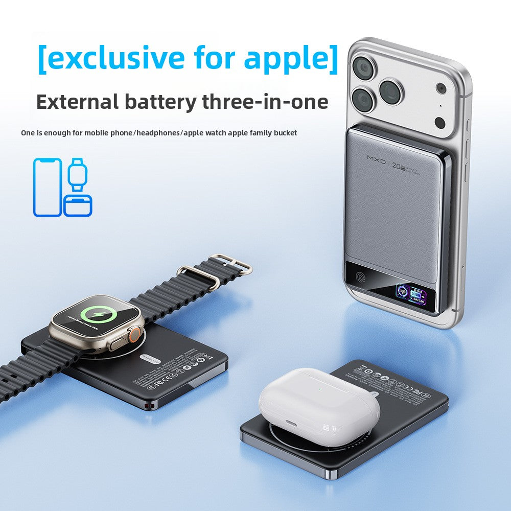 MagSafe Compatible Power Bank with Temperature Control