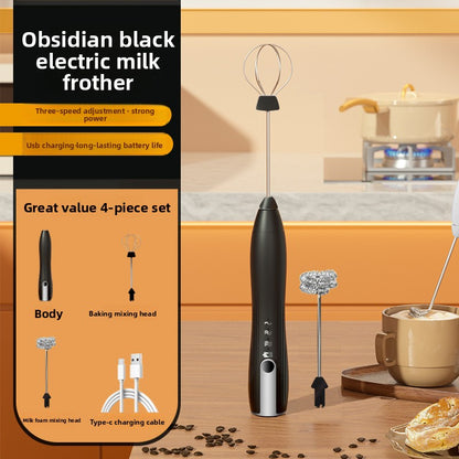 Handheld Electric Milk Frother and Mixer