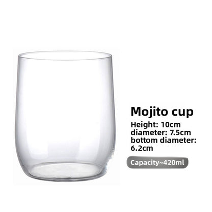 Glass drinking cups