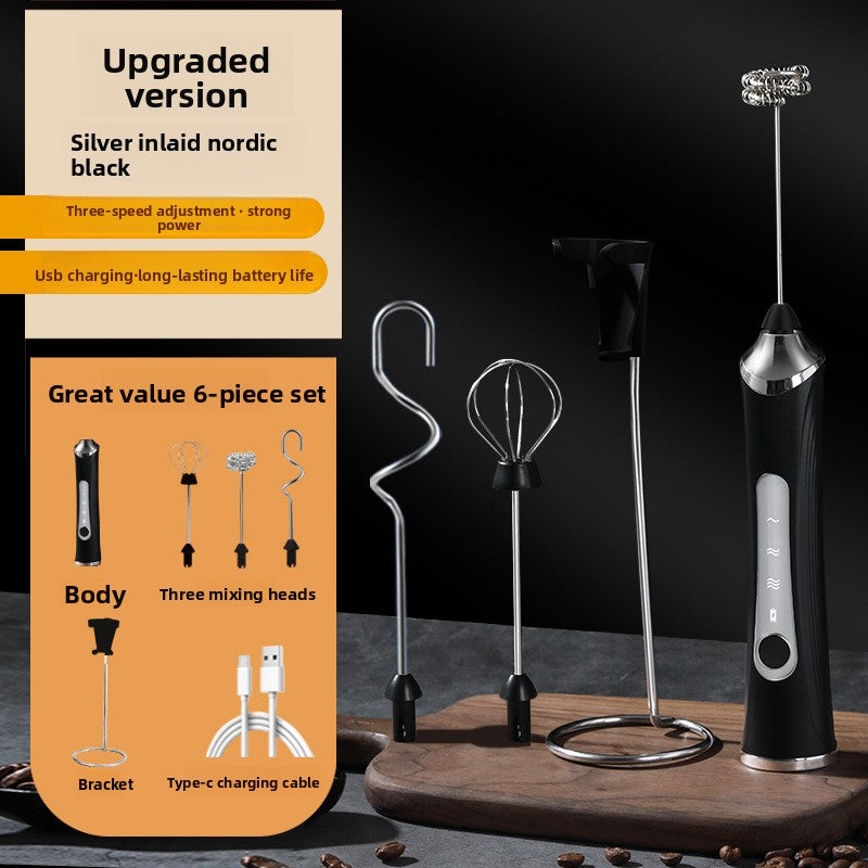 Handheld Electric Milk Frother and Mixer