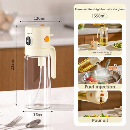 Glass Oil Dispenser Bottle