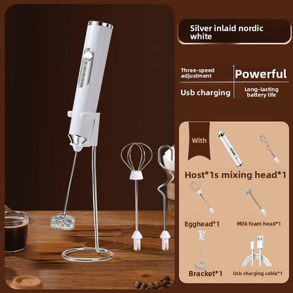 Handheld Electric Milk Frother and Mixer