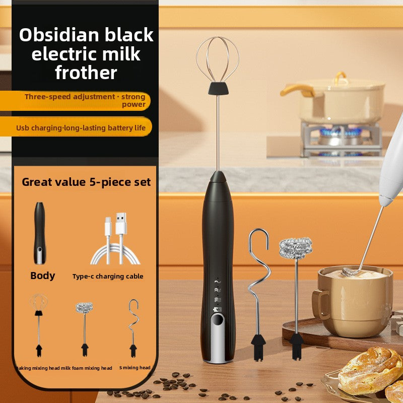 Handheld Electric Milk Frother and Mixer