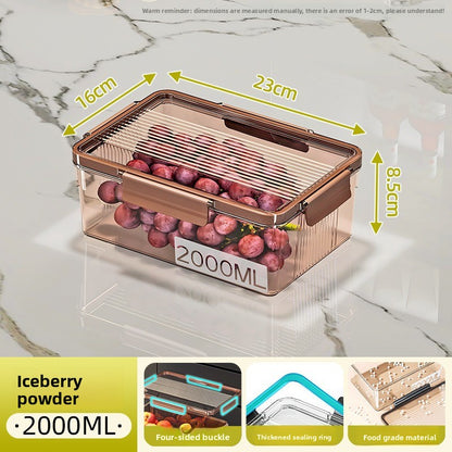 Kitchen Refrigerator Storage Box for Frozen Food
