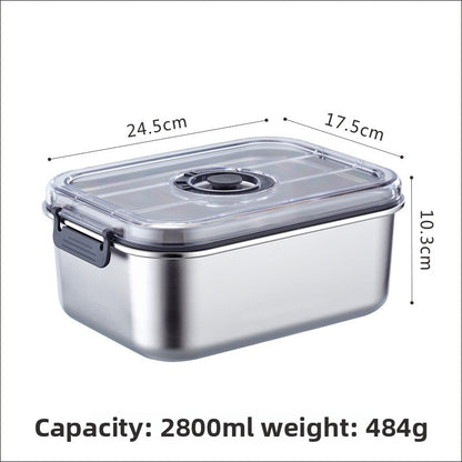Stainless Steel Vacuum Food Storage Container