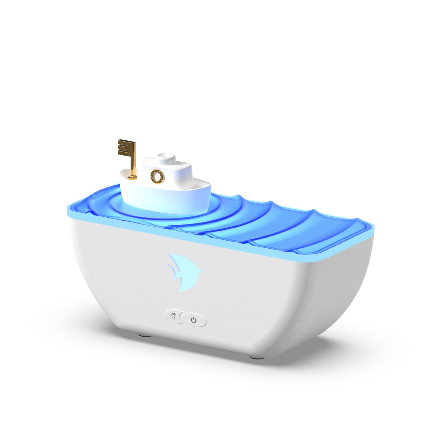 Luxury USB Flame Aroma Diffuser with Humidifier