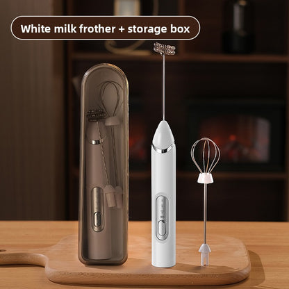 Handheld Electric Milk Frother and Mixer