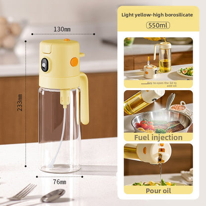 Glass Oil Dispenser Bottle