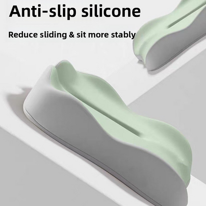 Ergonomic Memory Foam C-Cushion – Orthopedic Tailbone & Posture Relief for Gaming Chairs and Office Desks
