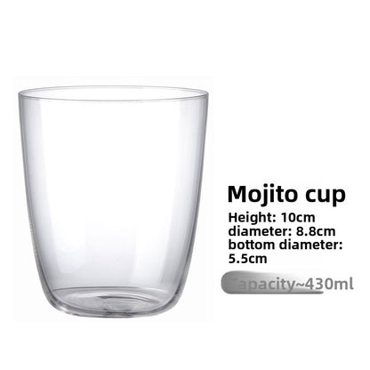 Glass drinking cups