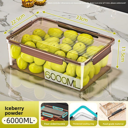 Kitchen Refrigerator Storage Box for Frozen Food