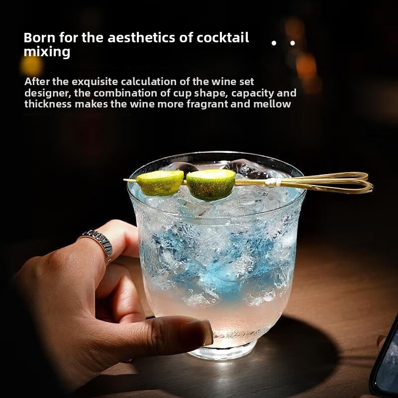 Glass drinking cups