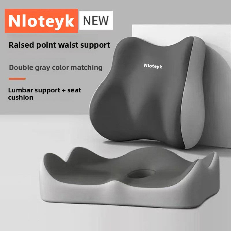 Ergonomic Memory Foam C-Cushion – Orthopedic Tailbone & Posture Relief for Gaming Chairs and Office Desks