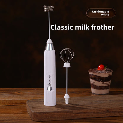 Handheld Electric Milk Frother and Mixer