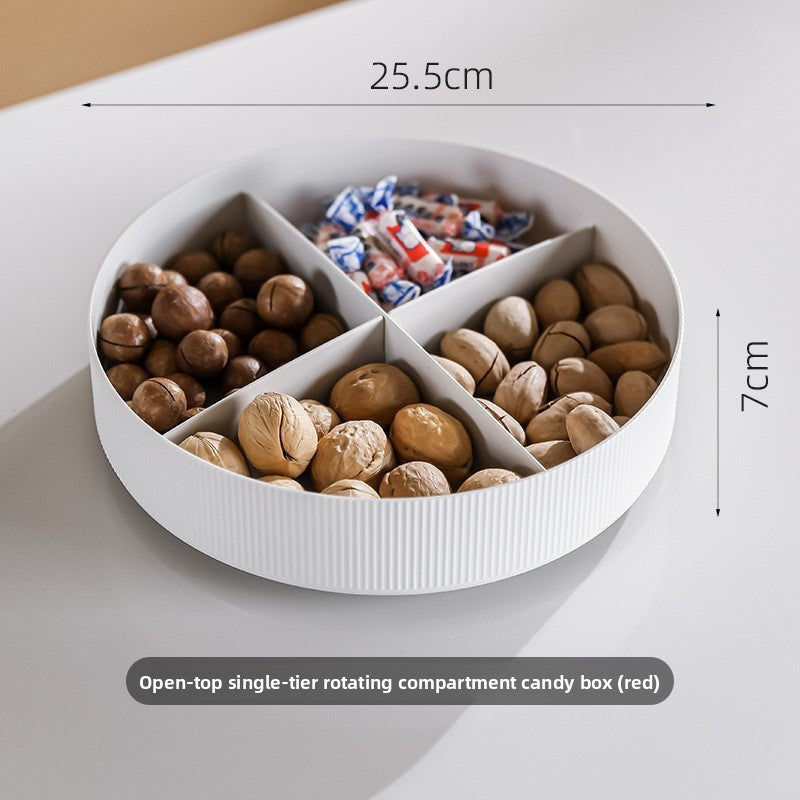 Luxury Sealed Snack Storage Fruit Plate Box