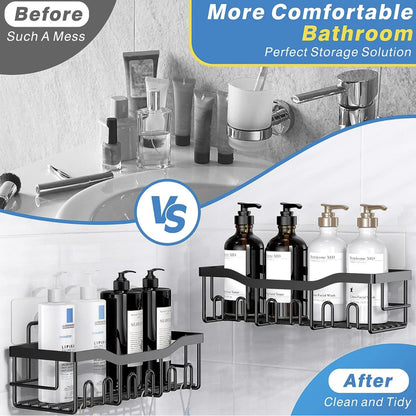Wall Mounted Bathroom Organizer Rack