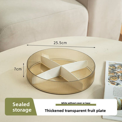 Luxury Sealed Snack Storage Fruit Plate Box