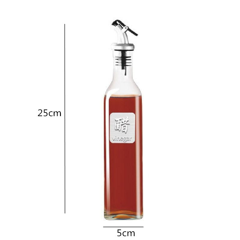 Glass Oil Dispenser Bottle Kitchen